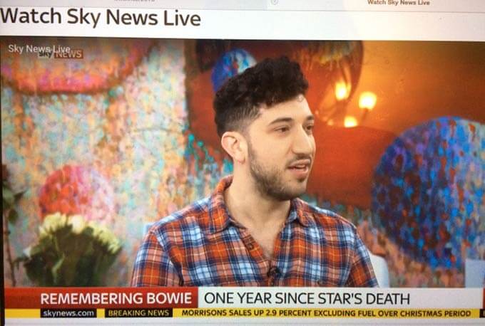 David Bowie Tour Sky News